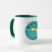 Opa's favoriete Vissende boeddy Mok (Voorkant links)