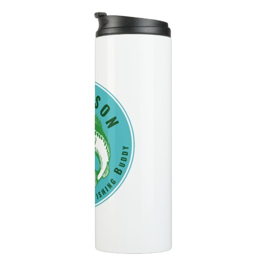 Opa's favoriete Vissende boeddy Thermosbeker (Geroteerd rechts)