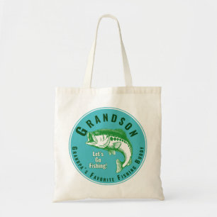 Opa's favoriete Vissende boeddy Tote Bag