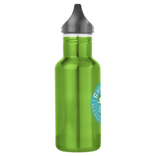 Opa's favoriete Vissende boeddy Waterfles (Links)