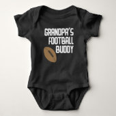 Opa's Football vriend Romper (Voorkant)