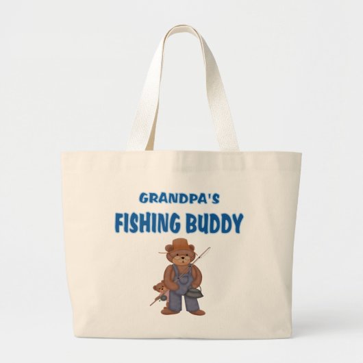 Opa's Gevist Buddy Beren Grote Tote Bag (Voorkant)