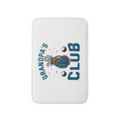 Opa's Golf Club Gift Grappig Badmat (Voorkant Verticaal)