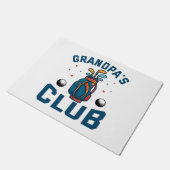 Opa's Golf Club Gift Grappig Deurmat (Schuin)