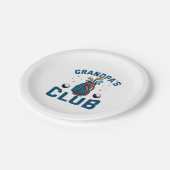 Opa's Golf Club Gift Grappig Papieren Bordje (Gekanteld)
