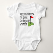 Opa's golfvriend romper (Voorkant)