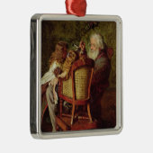 Opa's Jack-in-the-Box Metalen Ornament (Rechts)