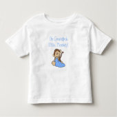 Opa's kleine aap - Blauwe T-shirts en cadeautjes (Voorkant)