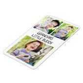 Opa's kleine boeddy 3 Foto Grandson Magneet (Linkerzijde)