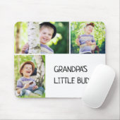 Opa's kleine boeddy 3 Foto van kleinzoon Muismat (Met muis)