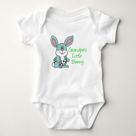 Opa's kleine Bunny Romper (Voorkant)