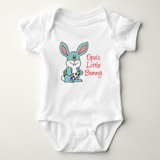 Opa's kleine Bunny Romper (Voorkant)