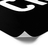 Opa's kleine caddy poster (Hoek)