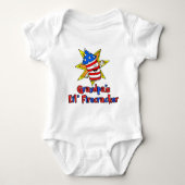 Opa's kleine Firecracker Romper (Voorkant)