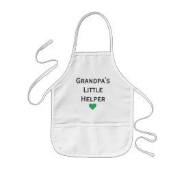 Opa's kleine helper Kinderen Apron Kinder Schort