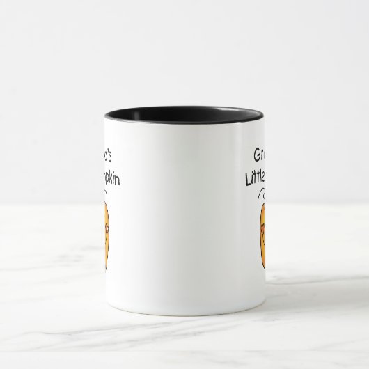 Opa's kleine pompoenoverhemden en cadeautjes mok (Midden)