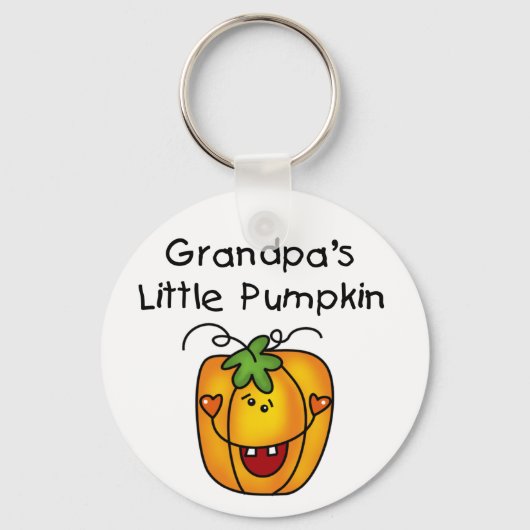 Opa's kleine pompoenoverhemden en cadeautjes sleutelhanger (Voorkant)