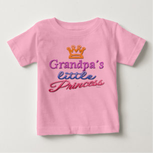 Opa's kleine prinses Baby peuter T-shirt