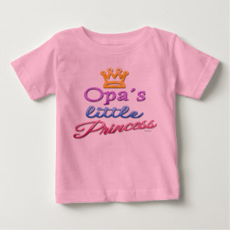 Opa's kleine prinses Baby peuter T-shirt