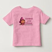 Opa's kleine prinses kinder shirts (Voorkant)