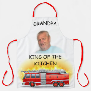 Opa's legendarische vuurhuis keuken Schort