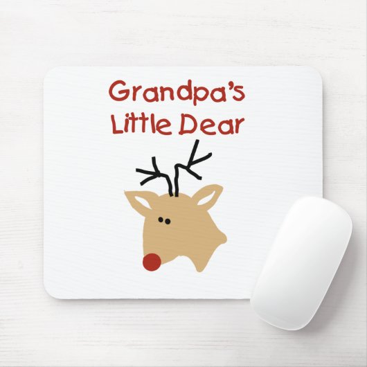 Opa's lieve T-shirts en cadeaus Muismat (Met muis)