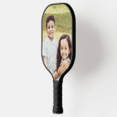 Opa's Li'l Nuggets. Aangepaste foto's en namen Pickleball Paddle (Links)