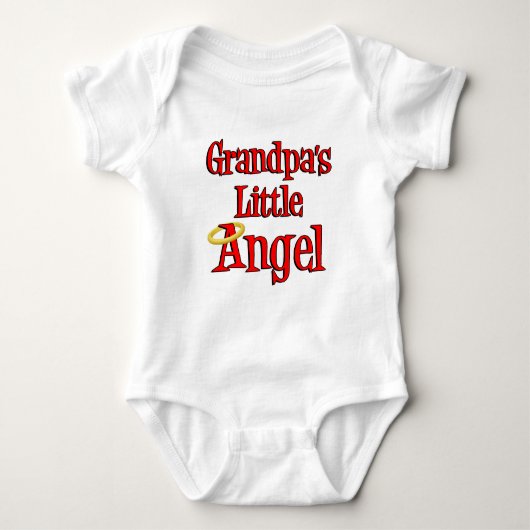 Opa's Little Angel Romper (Voorkant)