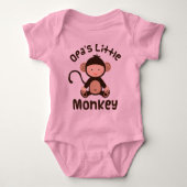Opas Little Monkey Romper (Voorkant)