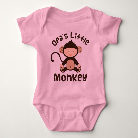Opas Little Monkey Romper (Voorkant)