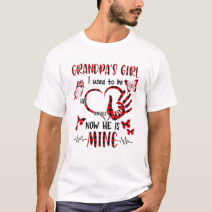 Opa's meisje dat ik vroeger zijn engel was, nu is t-shirt