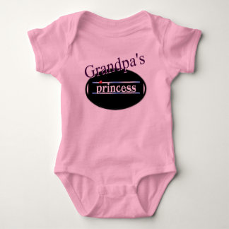 Opa's Prinses Baby Outfit Romper