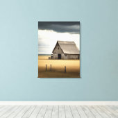 Opa's Schuur Canvas Afdruk (Insitu (Houten vloer))