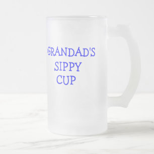 Opa's sippy cup matglas bierpul