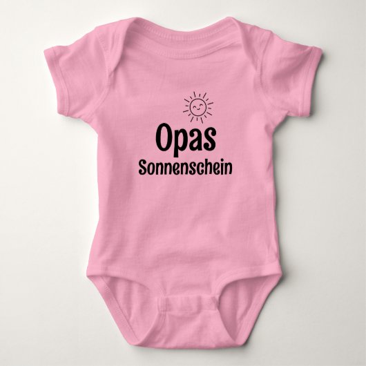 Opas Sonnenschein Romper (Voorkant)