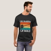 Opa's spelen banjo opa t-shirt (Voorkant volledig)