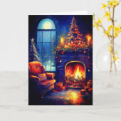 Opa's stoel kaart (Gele Bloem)