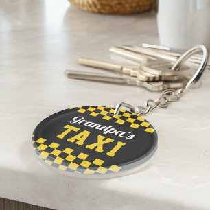 Opa's taxi Grappige grootvader bijnaam foto Sleutelhanger