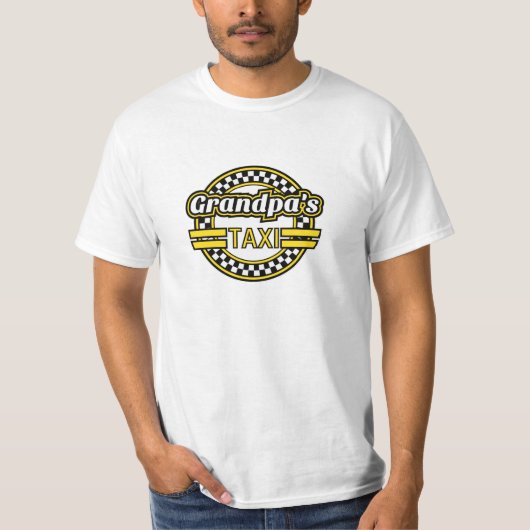 Opa's Taxi Logo T-Shirt (Voorkant)