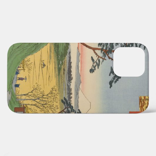 Opa's Teahouse Meguro Ukiyo-e Japans Case-Mate iPhone Case (Achterkant (horizontaal))