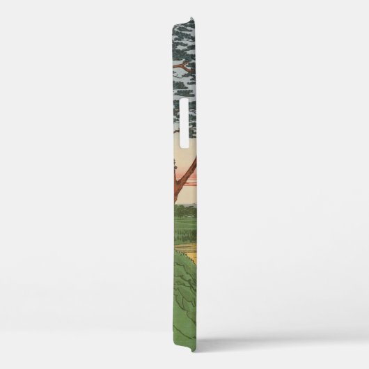 Opa's Teahouse Meguro  Ukiyo-e Japans Case-Mate iPhone Case (Achterkant / Rechts)