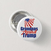 Opa's tegen Trump 2024 Verkiezingen Ronde Button 3,2 Cm (Voorkant /achterkant)