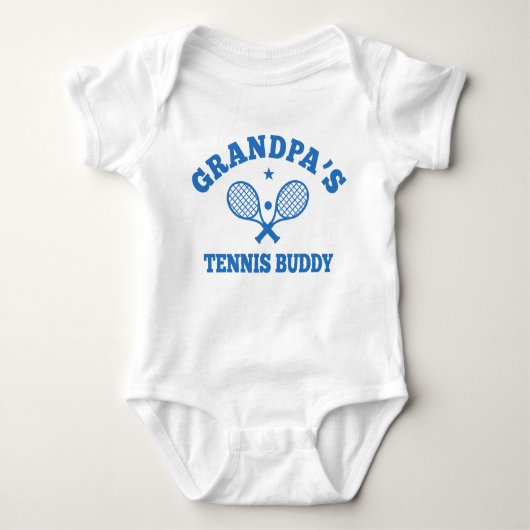 Opa's tennismaatje romper (Voorkant)