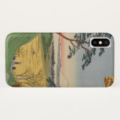 Opa's Theehuis Meguro Vintage Ukiyo-e Japans Case-Mate iPhone Case (Achterkant (horizontaal))