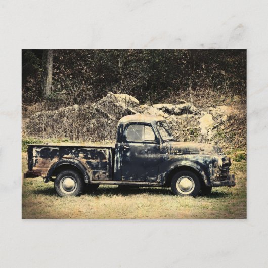 Opa's Truck Briefkaart (Voorkant)