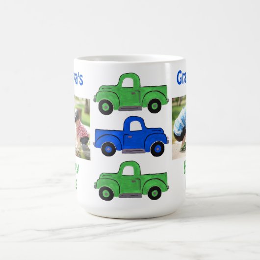 Opa's  Truck KINDER FOTO Koffiemok (Center)