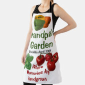 Opa's tuin schort (Insitu)