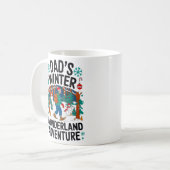 Opa's Winter Wonderland Avontuur Design Koffiemok (Voorkant links)