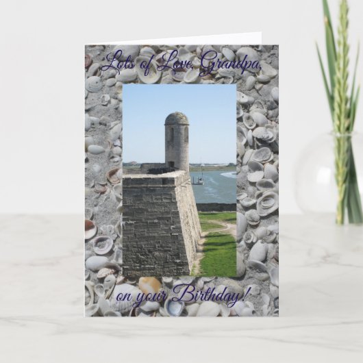 Opa's zijn ongelooflijk speciaal, Verjaardag Kaart (Voorkant)