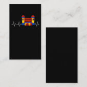 Opblaasbaar kasteel Kinder Bouncy Castle Visitekaartje (Voorkant / Achterkant)